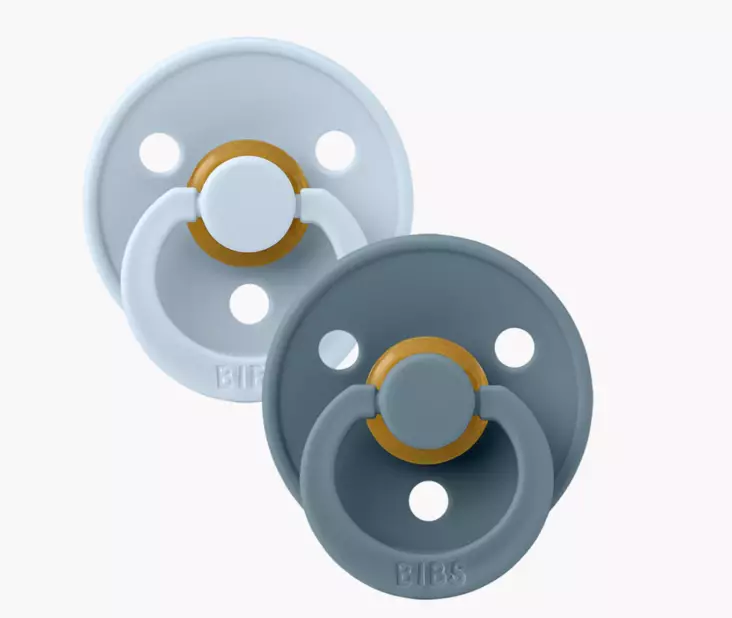 Bibs Colour tutti 2kpl, baby blue/petrol - Tutit ja tuttinauhat - bibs10bcnv - 1