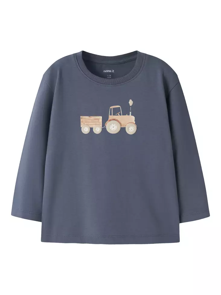 Name it lasten paita, traktori - Pitkähihaiset paidat - name13257195v - 1