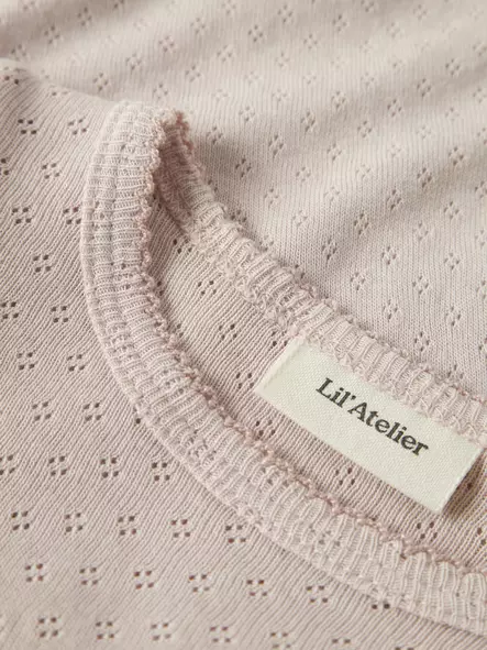 Lil' Atelier vauvan body, roosa - Pitkähihaiset bodyt - name13241220pw - 2