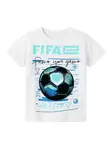 Name it lasten Fifa T-paita, valkoinen - T-paidat - name13243274bw - 1