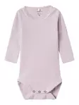 Name it vauvan rib body, vaal.punainen - Pitkähihaiset bodyt - name13198038w - 1