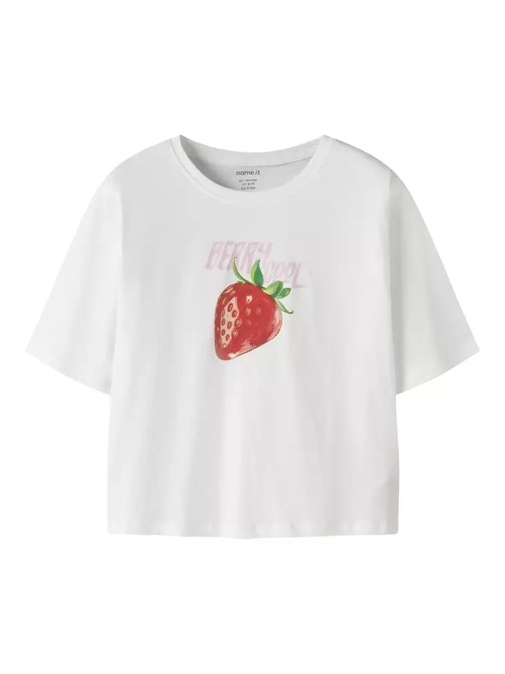 Name it lasten T-paita, mansikka - T-paidat - name13254574bw - 1