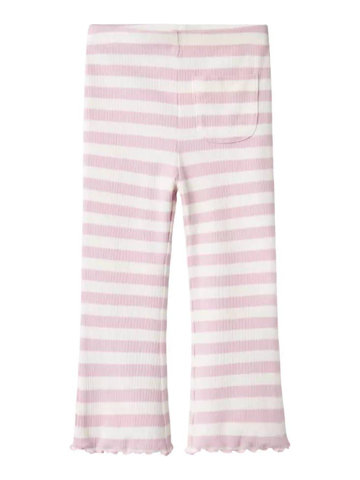 Name it lasten rib bootcut housut, liila - College- ja trikoohousut - name13238875w - 1