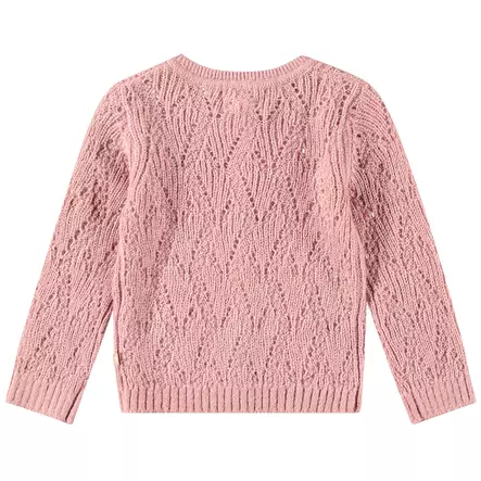 Molo lasten villatakki Gilli, roosa - Neuleet - molo4W24K303x - 2