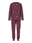 Name it lasten joulupyjama, viininpun. - Yöasut - name13234977bx - 1
