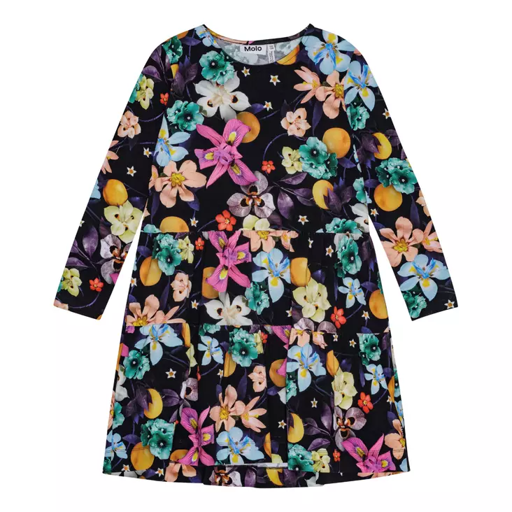 Molo lasten mekko Chia - Pitkähihaiset mekot - molo2W24E241x - 1