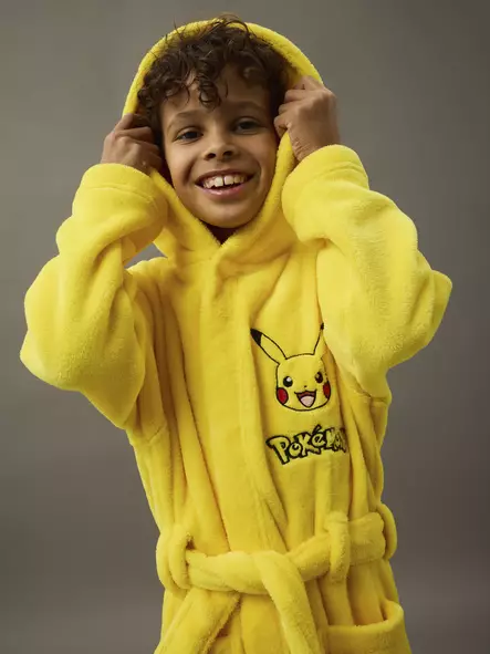Name It Pokemon aamutakki, keltainen - Kylpytakit - name13249621vy - 1