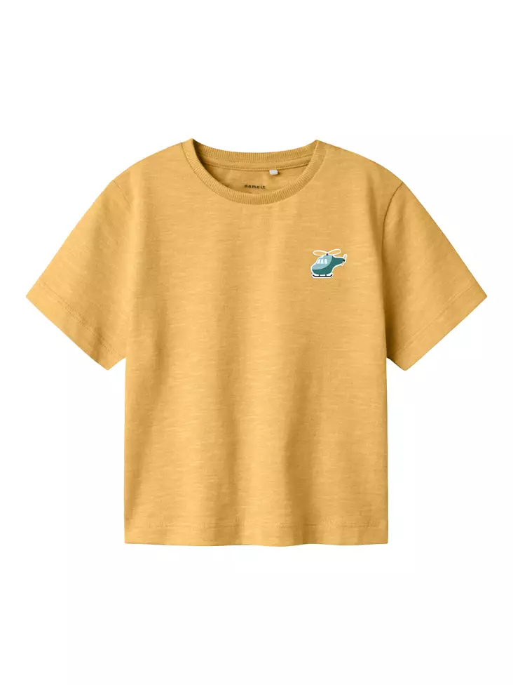 Name it lasten helikopteri T-paita, kelt - T-paidat - name13238143by - 1